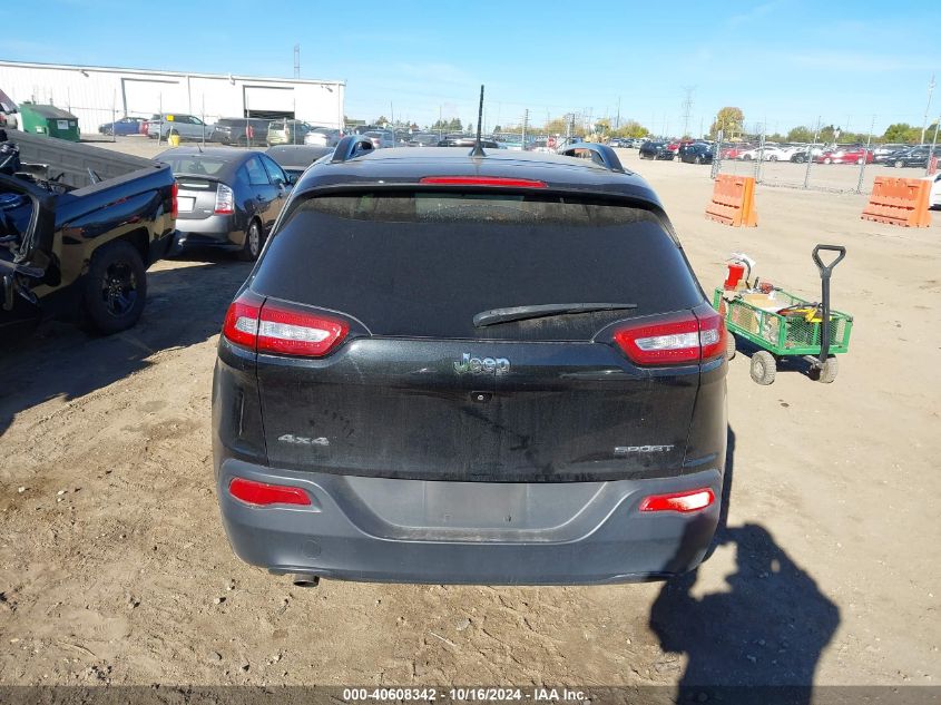 2016 Jeep Cherokee Sport VIN: 1C4PJMAB0GW220894 Lot: 40608342