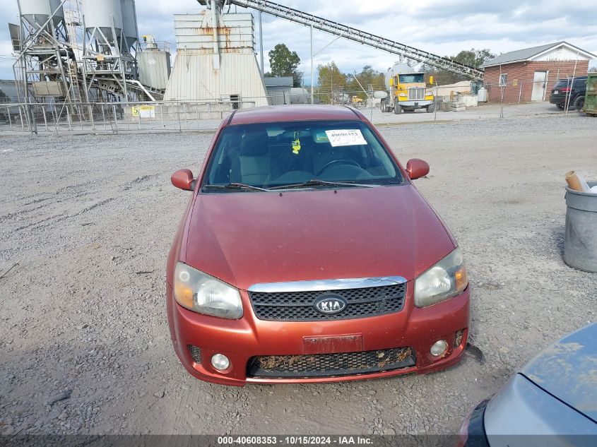 2008 Kia Spectra5 Sx VIN: KNAFE161485021186 Lot: 40608353