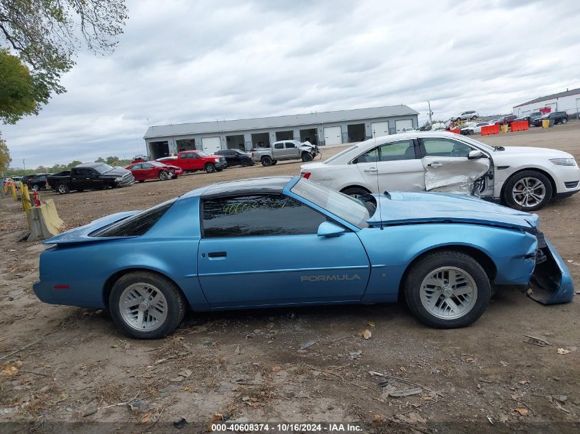 1991 Pontiac Firebird Formula VIN: 1G2FS23E5ML216328 Lot: 40608374