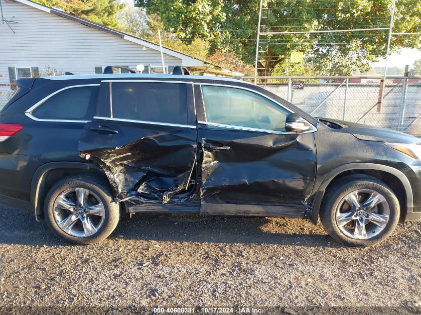 2019 Toyota Highlander Limited Platinum VIN: 5TDDZRFH6KS735090 Lot: 40608381