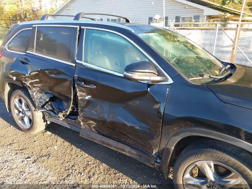 2019 Toyota Highlander Limited Platinum VIN: 5TDDZRFH6KS735090 Lot: 40608381