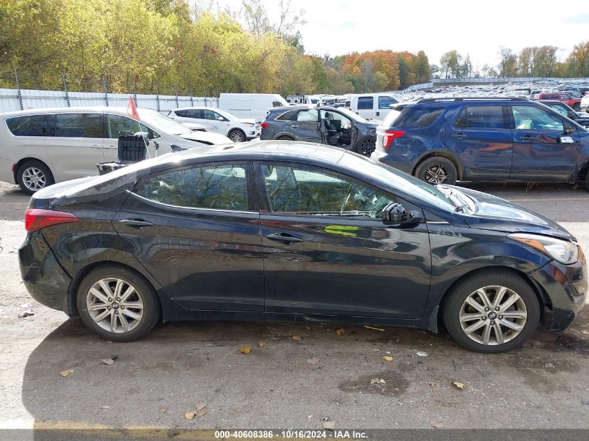 2015 Hyundai Elantra Se VIN: KMHDH4AE9FU381078 Lot: 40608386