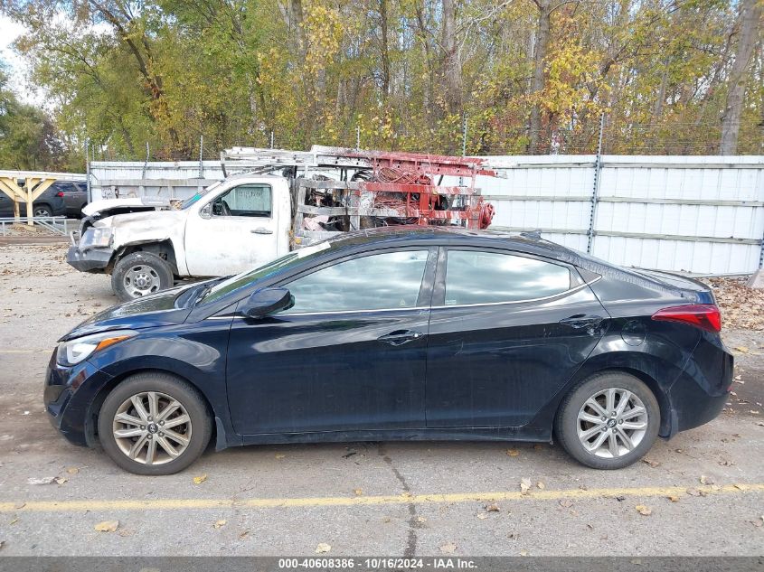 2015 Hyundai Elantra Se VIN: KMHDH4AE9FU381078 Lot: 40608386