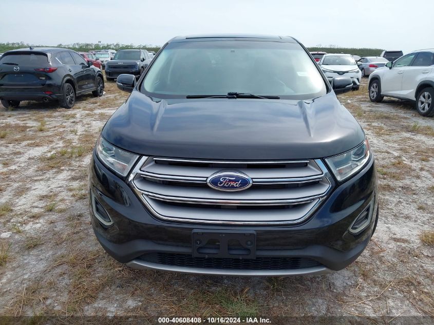 2016 Ford Edge Sel VIN: 2FMPK3J88GBB55852 Lot: 40608408