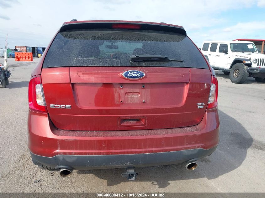 2014 Ford Edge Sel VIN: 2FMDK4JC3EBA72212 Lot: 40608412