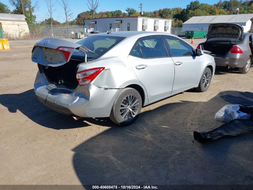 2016 Toyota Corolla Le Premium VIN: 2T1BURHE0GC667393 Lot: 40608475