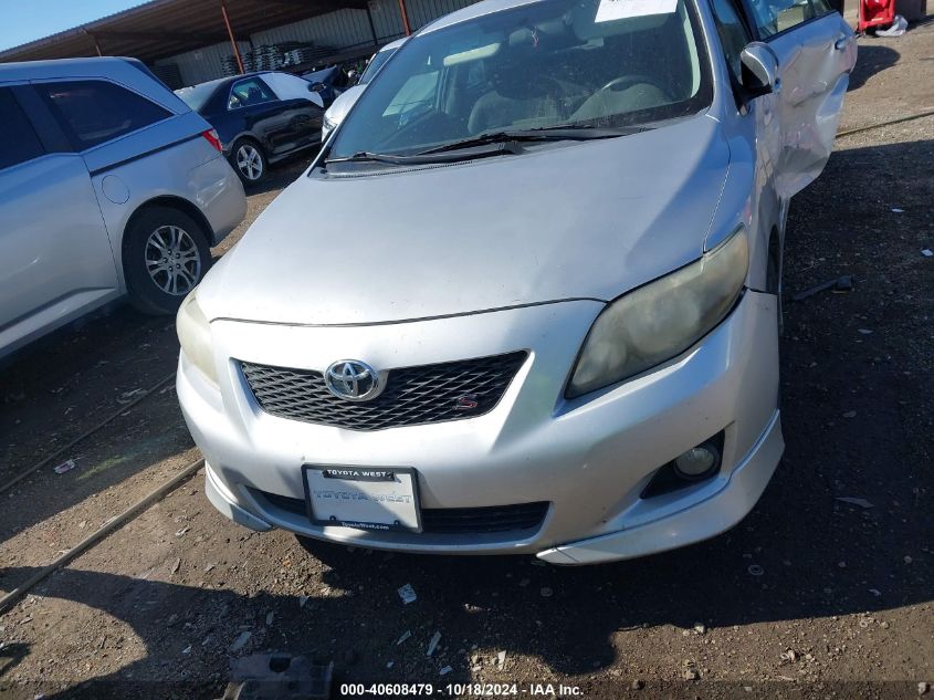 2010 Toyota Corolla S VIN: 1NXBU4EE0AZ257500 Lot: 40608479