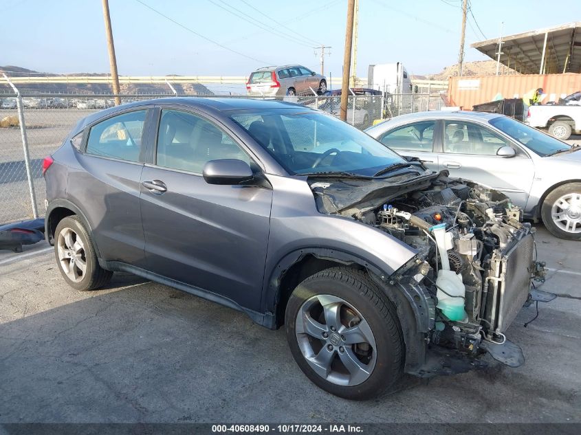 2017 Honda Hr-V Lx VIN: 3CZRU6H30HG703533 Lot: 40608490