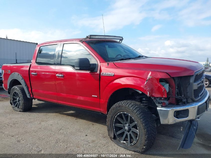 2016 Ford F-150 Xlt VIN: 1FTEW1EP2GKF70628 Lot: 40608507