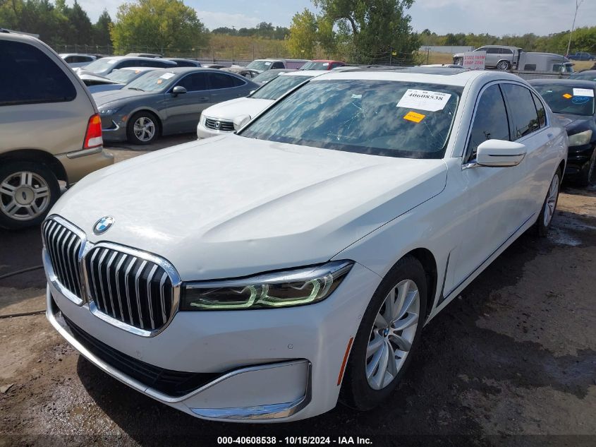 2020 BMW 740I VIN: WBA7T2C02LGL17834 Lot: 40608538