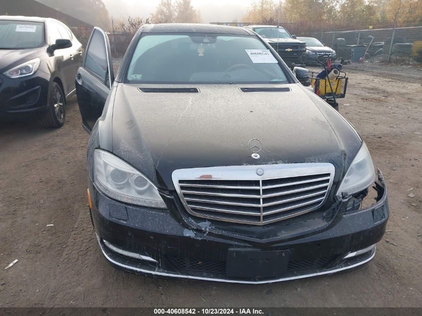 2010 Mercedes-Benz S 550 4Matic VIN: WDDNG8GB4AA333696 Lot: 40608542