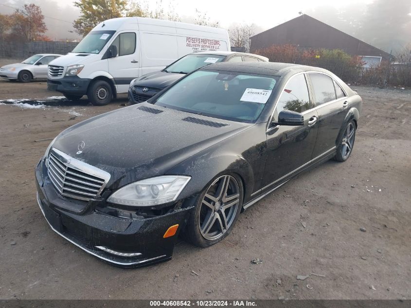 2010 Mercedes-Benz S 550 4Matic VIN: WDDNG8GB4AA333696 Lot: 40608542