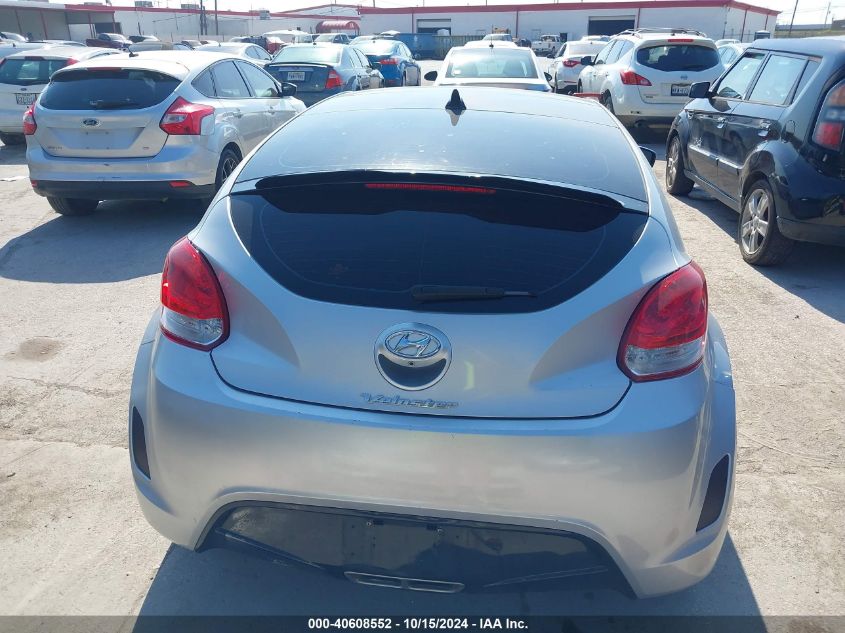 2017 Hyundai Veloster Value Edition VIN: KMHTC6AD1HU318895 Lot: 40608552