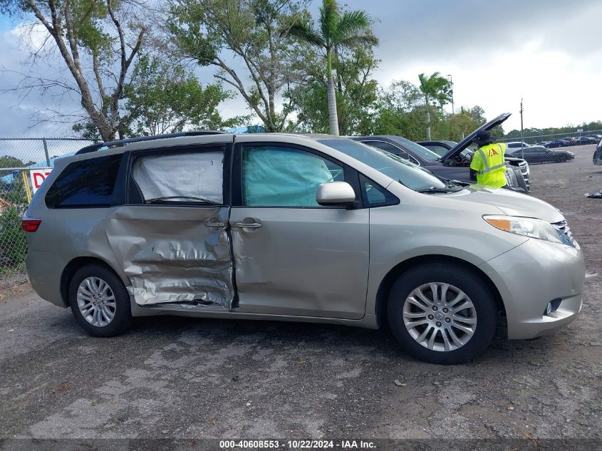 2017 Toyota Sienna Xle 8 Passenger VIN: 5TDYZ3DC4HS832531 Lot: 40608553