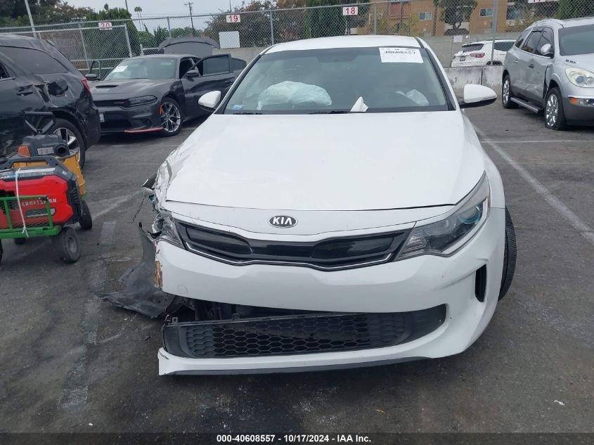 2017 Kia Optima Hybrid VIN: KNAGT4LC6H5008327 Lot: 40608557