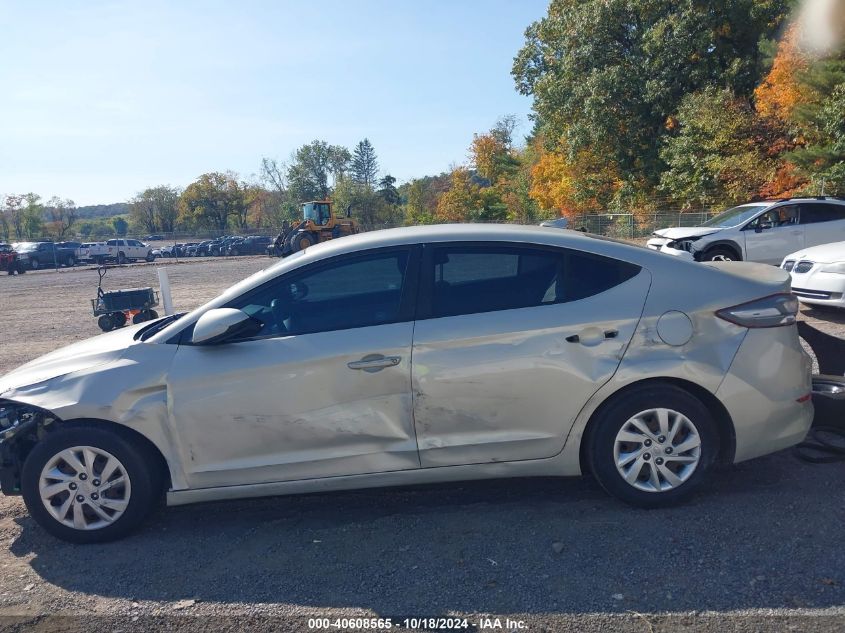 2017 Hyundai Elantra Se VIN: KMHD74LF9HU095646 Lot: 40608565