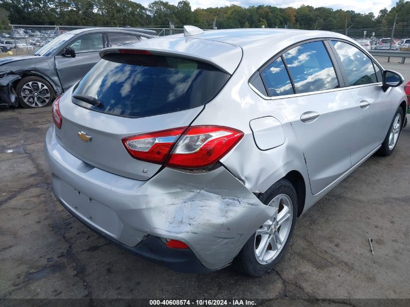 2017 Chevrolet Cruze Lt Auto VIN: 3G1BE6SM2HS555171 Lot: 40608574