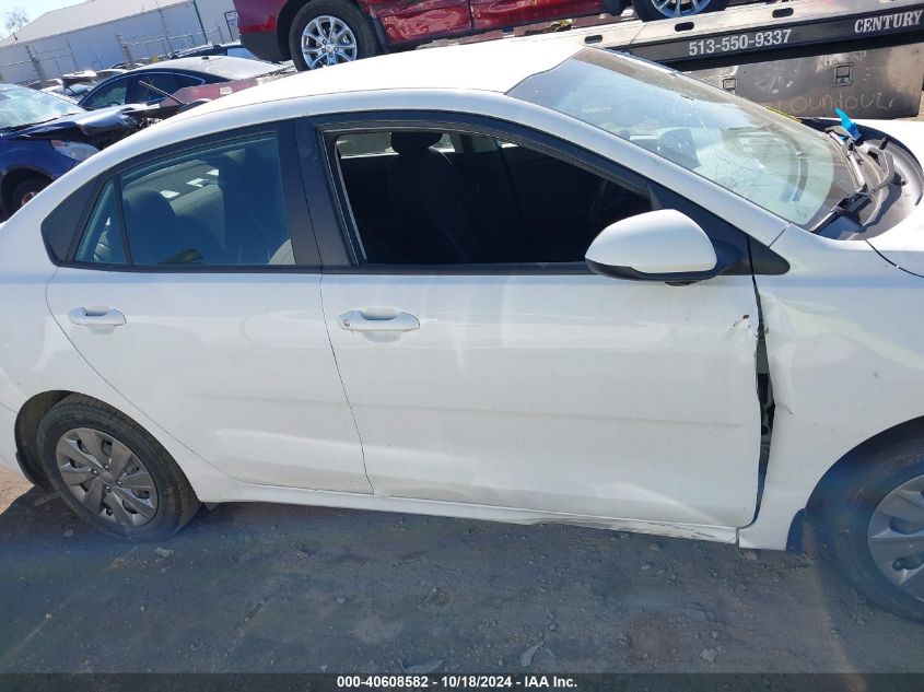 2020 Kia Rio Lx VIN: 3KPA24AD0LE354457 Lot: 40608582