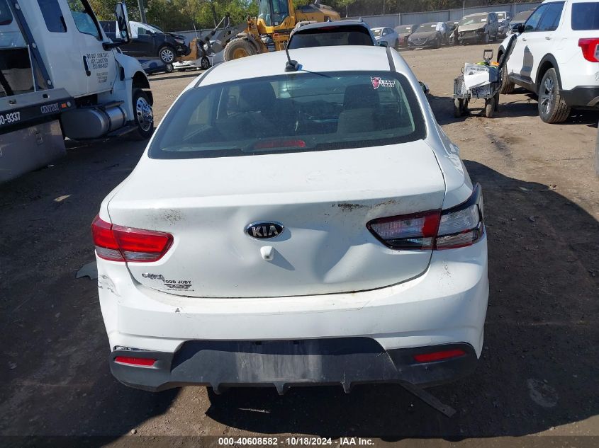 2020 Kia Rio Lx VIN: 3KPA24AD0LE354457 Lot: 40608582