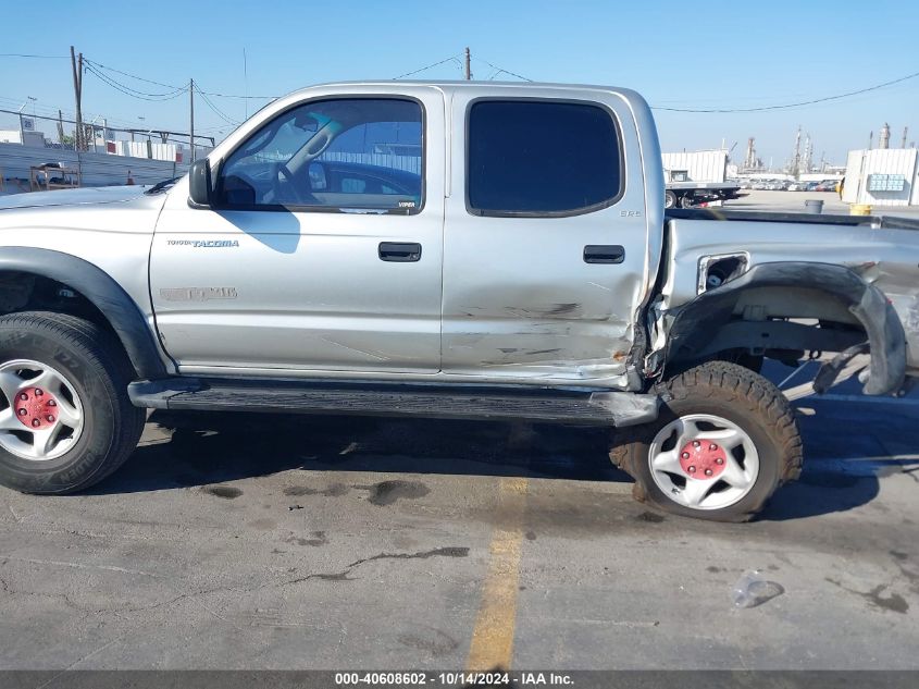 2002 Toyota Tacoma Prerunner V6 VIN: 5TEGN92N02Z142591 Lot: 40608602