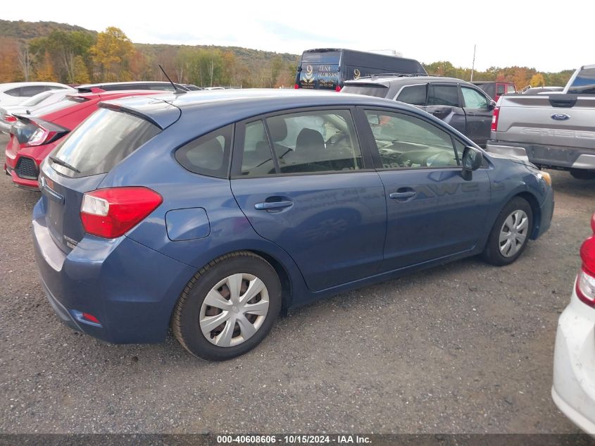 2013 Subaru Impreza 2.0I VIN: JF1GPAA65D2891891 Lot: 40608606