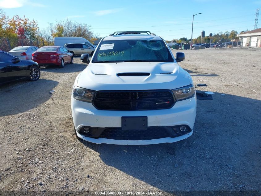 2018 Dodge Durango Gt Awd VIN: 1C4RDJDG6JC292200 Lot: 40608609