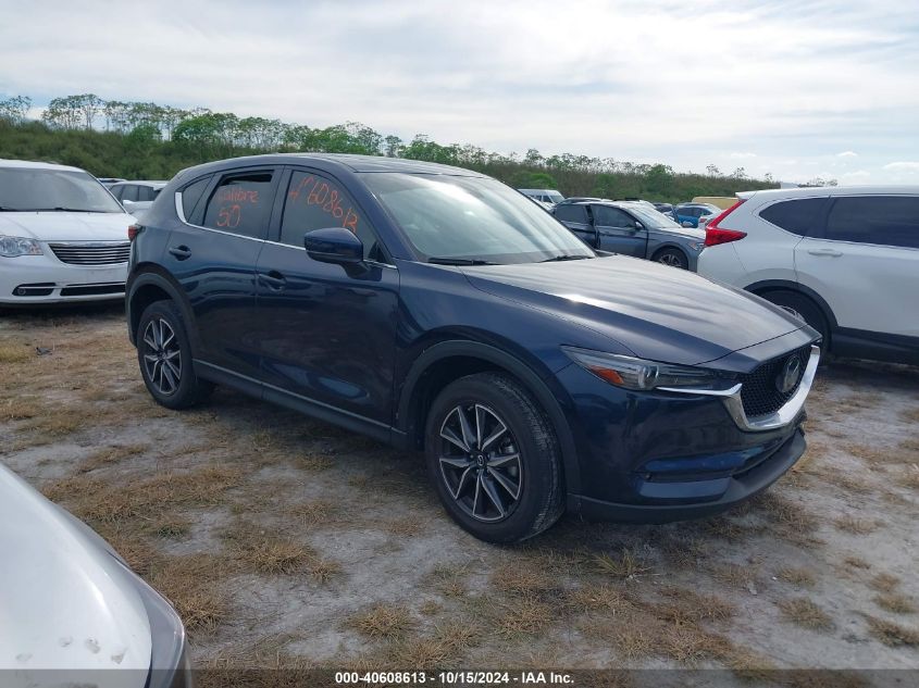 2018 Mazda Cx-5 Grand Touring VIN: JM3KFADM0J1460840 Lot: 40608613