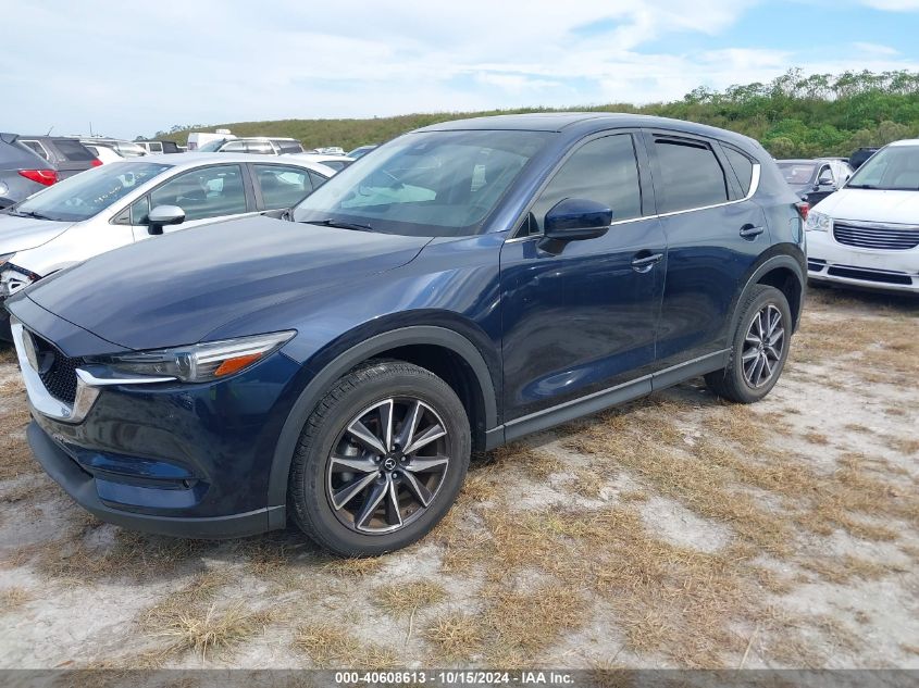 2018 Mazda Cx-5 Grand Touring VIN: JM3KFADM0J1460840 Lot: 40608613