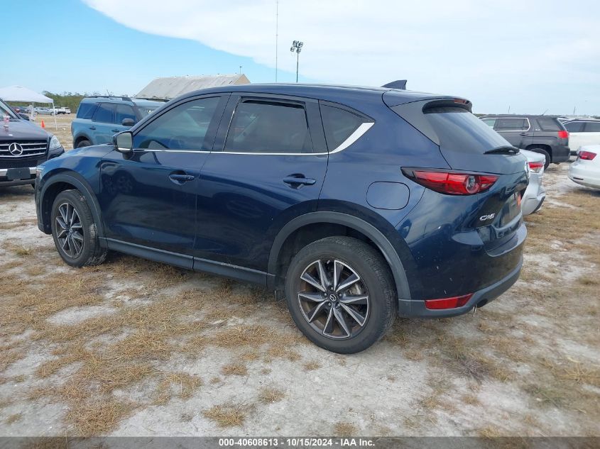 2018 Mazda Cx-5 Grand Touring VIN: JM3KFADM0J1460840 Lot: 40608613