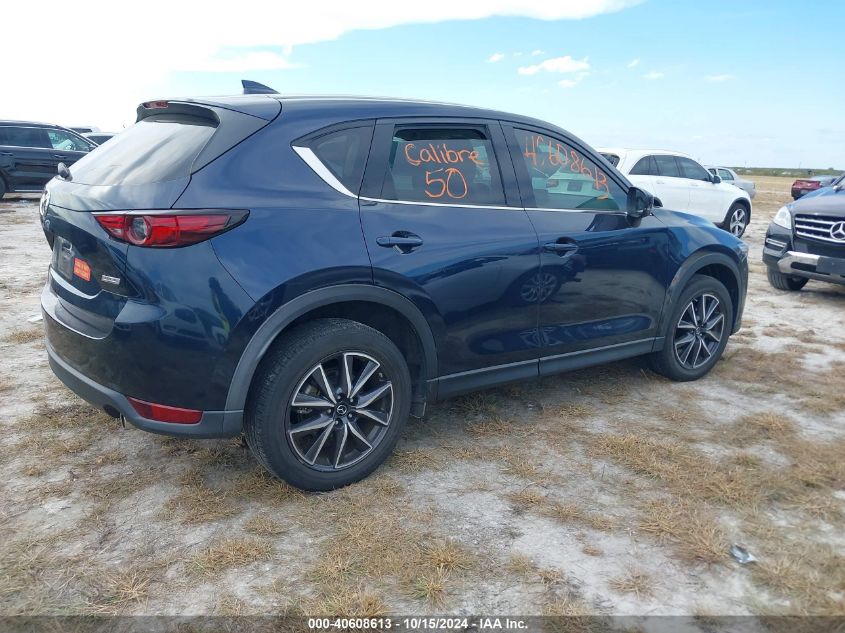 2018 Mazda Cx-5 Grand Touring VIN: JM3KFADM0J1460840 Lot: 40608613