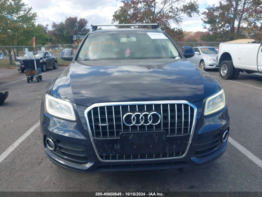 2013 Audi Q5 2.0T Premium VIN: WA1CFAFP2DA026163 Lot: 40608649