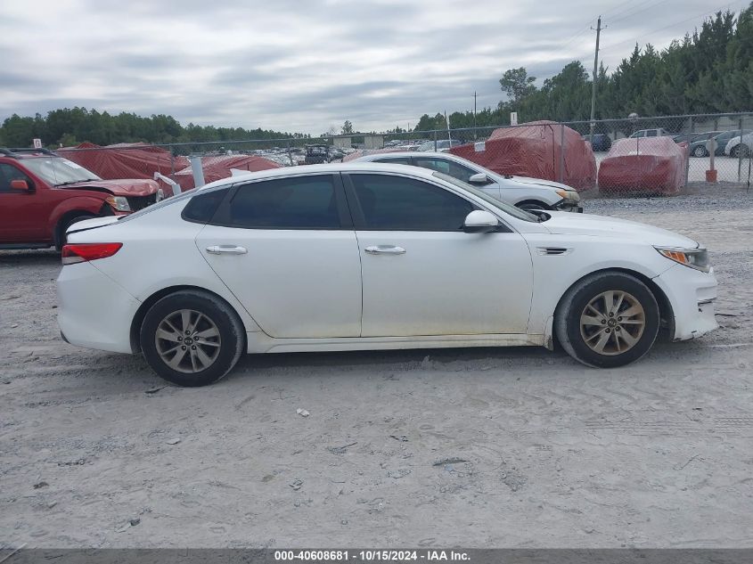 2016 Kia Optima Lx VIN: 5XXGT4L32GG103948 Lot: 40608681