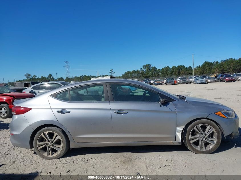 2017 Hyundai Elantra Limited VIN: 5NPD84LF6HH098127 Lot: 40608682