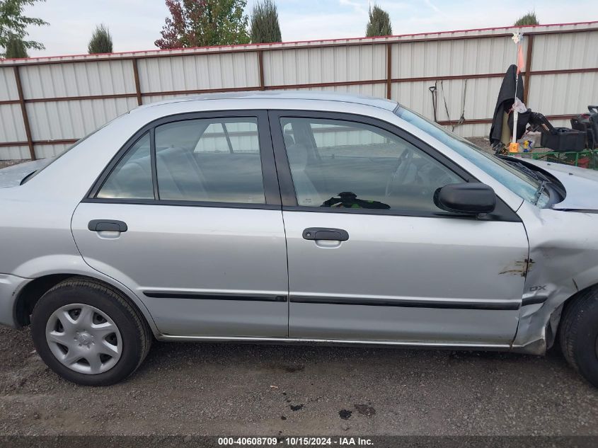 2000 Mazda Protege Dx/Lx VIN: JM1BJ2224Y0225999 Lot: 40608709