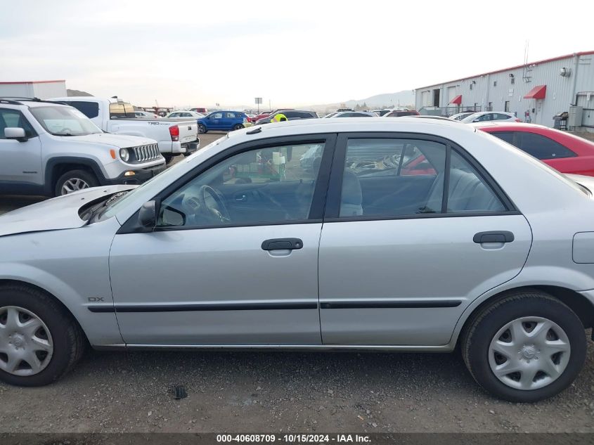 2000 Mazda Protege Dx/Lx VIN: JM1BJ2224Y0225999 Lot: 40608709