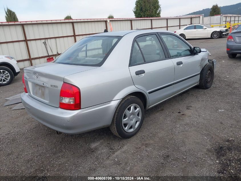 2000 Mazda Protege Dx/Lx VIN: JM1BJ2224Y0225999 Lot: 40608709