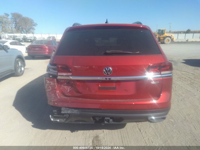 2022 Volkswagen Atlas 3.6L V6 Se W/Technology VIN: 1V2HR2CA5NC508574 Lot: 40608725