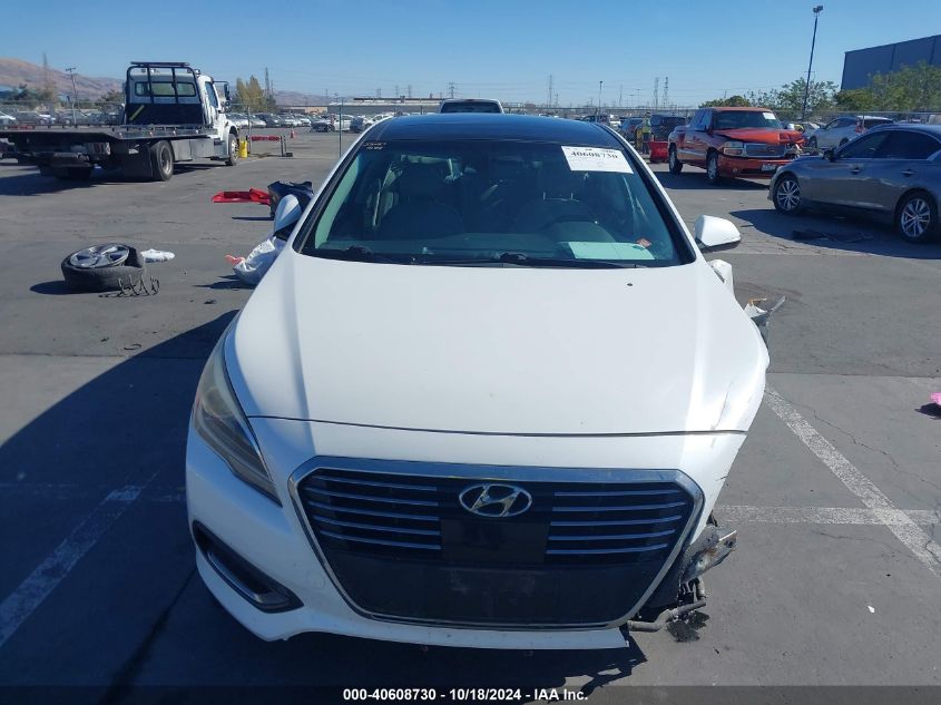 2016 Hyundai Sonata Hybrid Limited VIN: KMHE34L16GA031911 Lot: 40608730