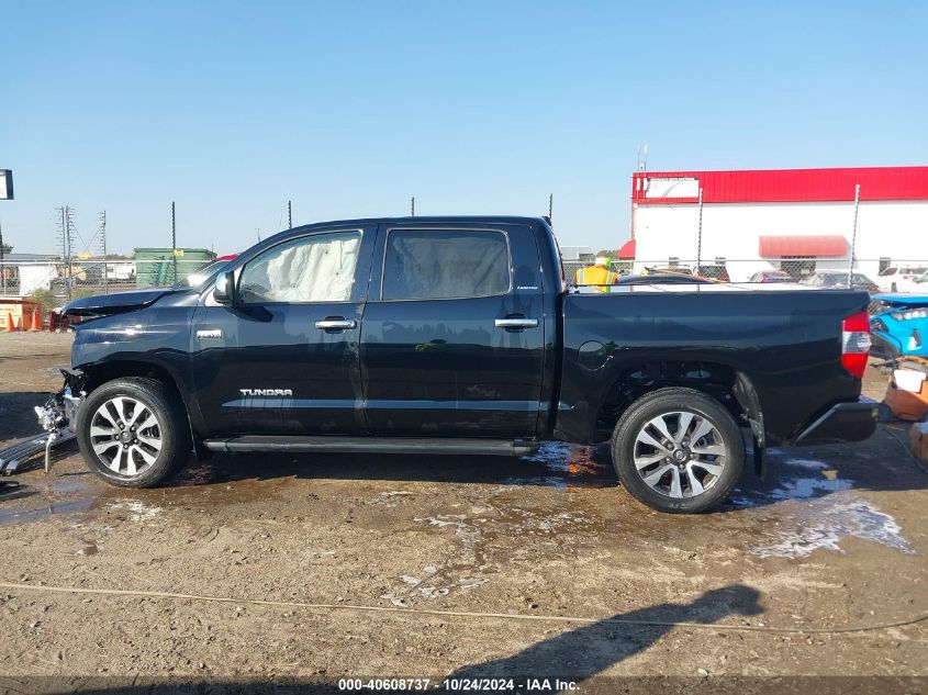 2019 Toyota Tundra Limited 5.7L V8 VIN: 5TFHY5F16KX861881 Lot: 40608737