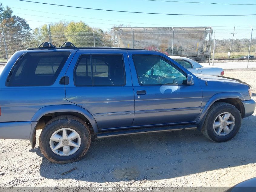 1999 Nissan Pathfinder Le/Se/Xe VIN: JN8AR07Y0XW381379 Lot: 40608738