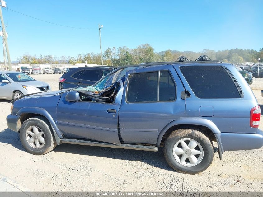 1999 Nissan Pathfinder Le/Se/Xe VIN: JN8AR07Y0XW381379 Lot: 40608738