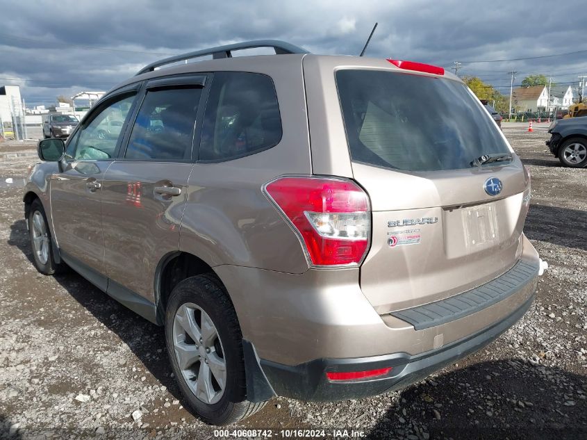 2015 Subaru Forester 2.5I Premium VIN: JF2SJADC7FH811287 Lot: 40608742