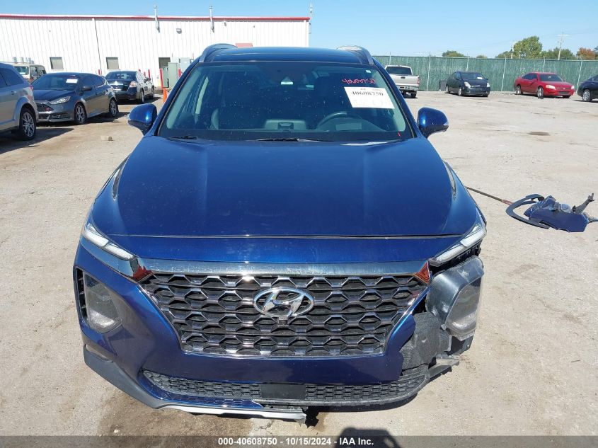 2020 Hyundai Santa Fe Limited VIN: 5NMS53AD2LH297547 Lot: 40608750