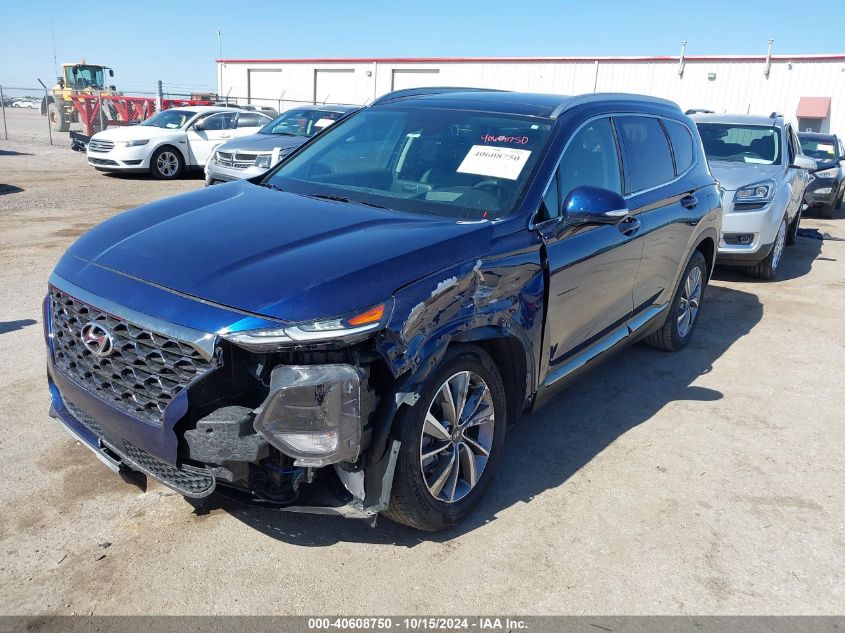 2020 Hyundai Santa Fe Limited VIN: 5NMS53AD2LH297547 Lot: 40608750