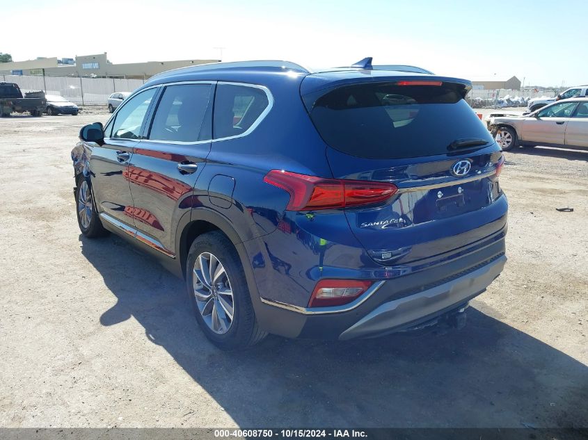 2020 Hyundai Santa Fe Limited VIN: 5NMS53AD2LH297547 Lot: 40608750