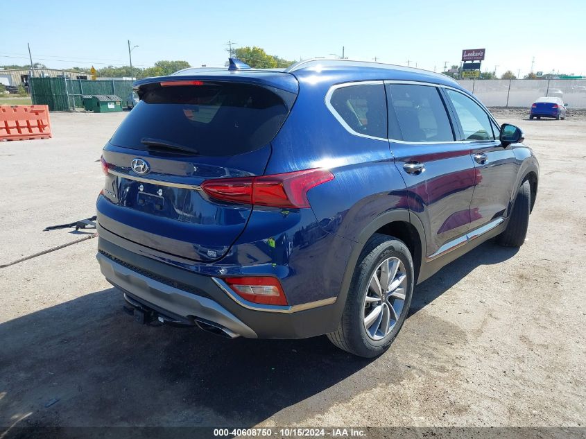 2020 Hyundai Santa Fe Limited VIN: 5NMS53AD2LH297547 Lot: 40608750