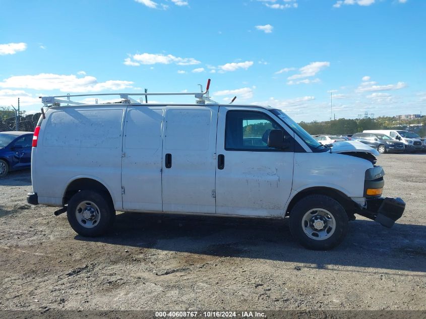 2022 Chevrolet Express Cargo Rwd 2500 Regular Wheelbase Wt VIN: 1GCWGAF7XN1291351 Lot: 40608767