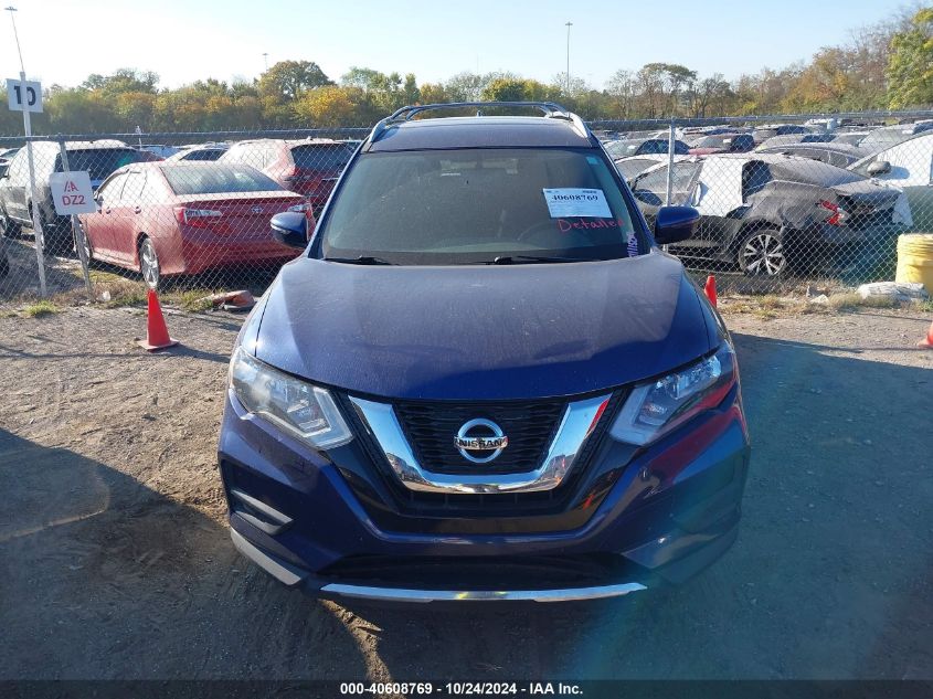 2017 Nissan Rogue Sv VIN: 5N1AT2MV0HC814166 Lot: 40608769