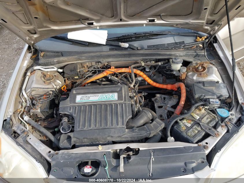 2003 Honda Civic Hybrid VIN: JHMES95623S015026 Lot: 40608770