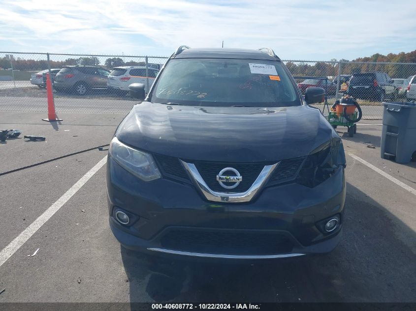 2016 Nissan Rogue Sl VIN: 5N1AT2MV7GC870670 Lot: 40608772